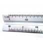 Aluminium Scale Ruler Triangular Engineer Architect Technical Drawing TZ MS150