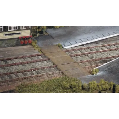 RATIO 456 STATION BARROW CROSSING PLASTIC KIT HH/OO GAUGE
