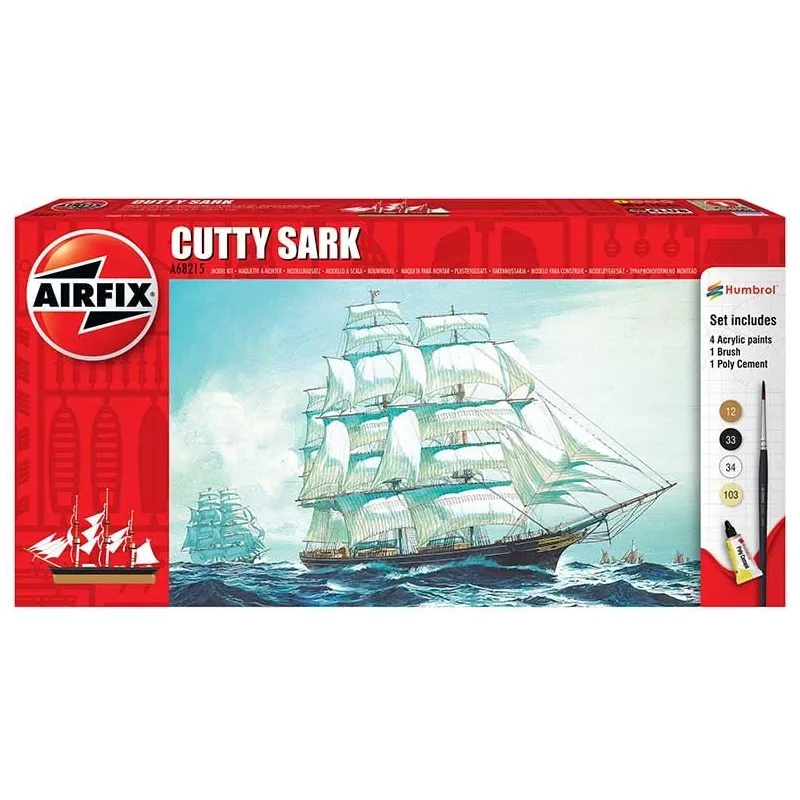 AIRFIX 1/590 CUTTY SARK STARTER SET AIRFIX 1/590 CUTTY SARK STARTER SET