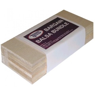 9" Balsa Bundle 50mm x 75mm x 230mm