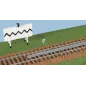 RATIO 550 WATER TROUGH 30 (760MM) PLASTIC KIT OO GAUGE