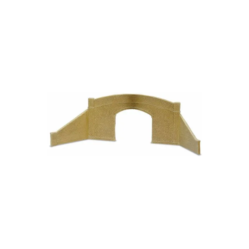 Peco LK-33 OO GaugeRoad Bridge 2 Walls Single Track Embossed Plastic New