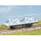 PARKSIDE MODELS PC17 LNER 21T TRESTLE WAGON KIT OO GAUGE