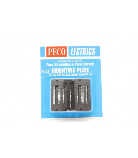 Peco Products PL-28 Switch Mounting Plates for PL26 x 6