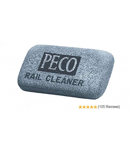 Peco Rail Cleaner, abrasive rubber block All Gauges PL-41