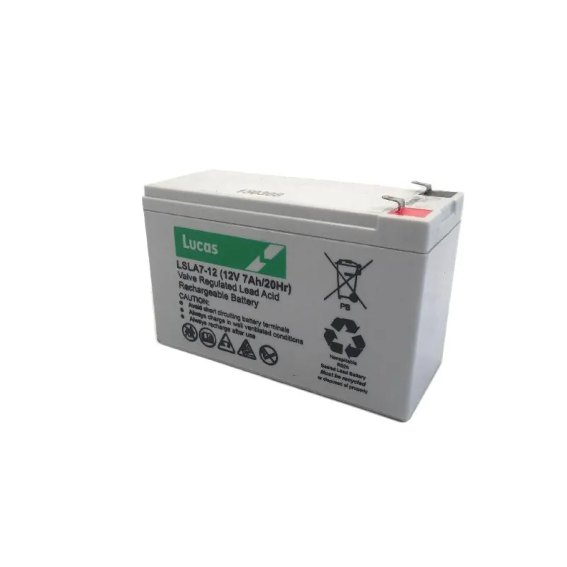 Lucas 12V 7AH Rechargeable Battery 