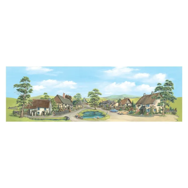 Peco Medium background City Centre 178mm x 559mm (7in x 22in)