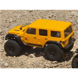 SCX24 1/24 Jeep Wrangler JLU CRC RTR Yellow