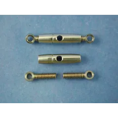 Turnbuckle, 3mm Eye, 12mm Ctr