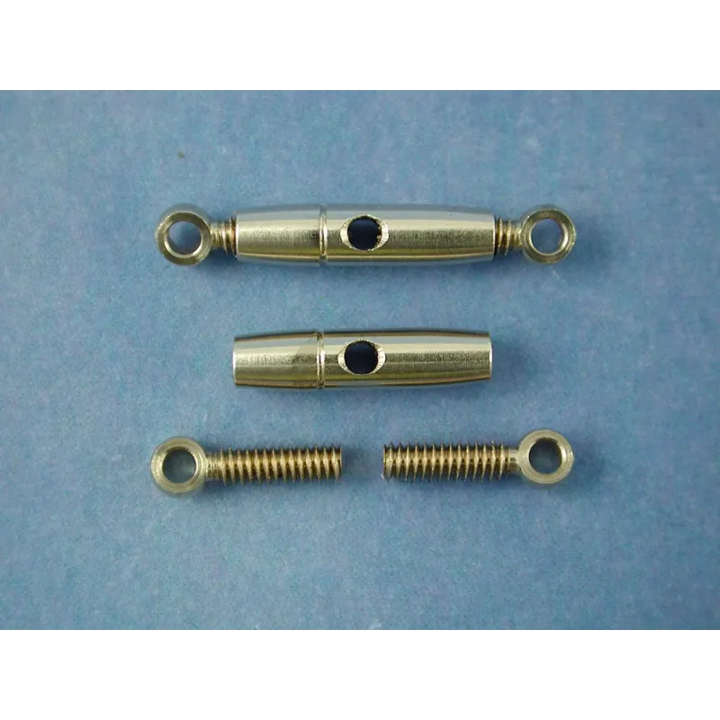 Turnbuckle, 3mm Eye, 12mm Ctr