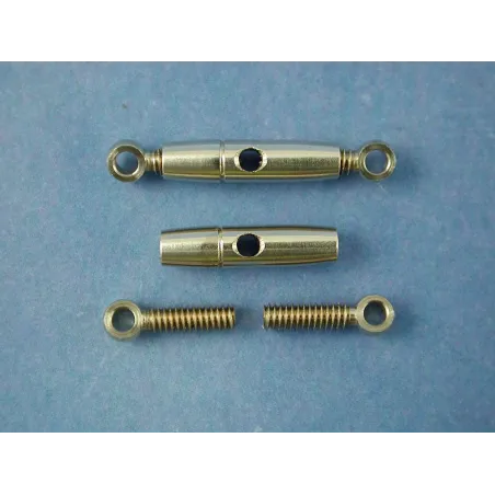 Turnbuckle, 3mm Eye, 12mm Ctr