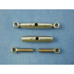 Turnbuckle, 3mm Eye, 14mm Ctr