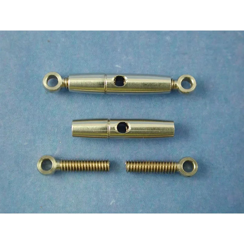 Turnbuckle, 3mm Eye, 14mm Ctr
