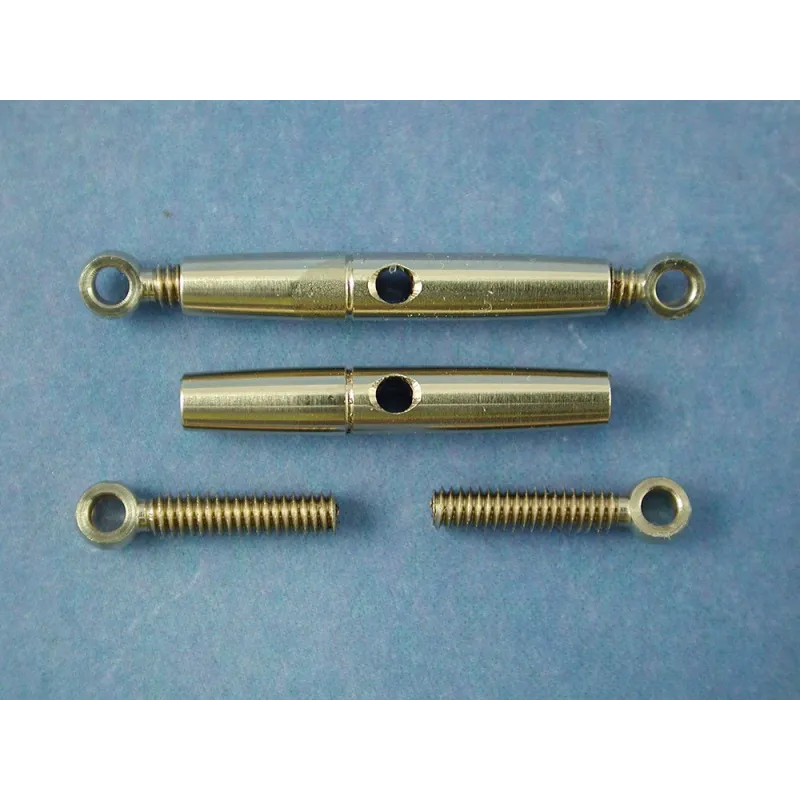 Turnbuckle, 3mm Eye, 18mm Ctr