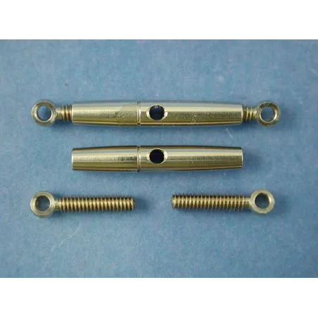 Turnbuckle, 3mm Eye, 18mm Ctr