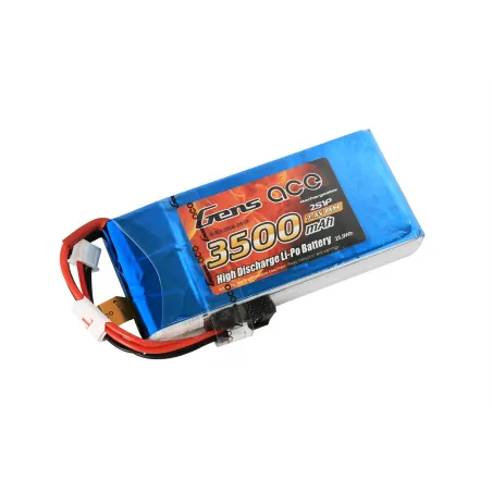 Li-Po 2S 7.4V 3500mAh Rx with Futaba