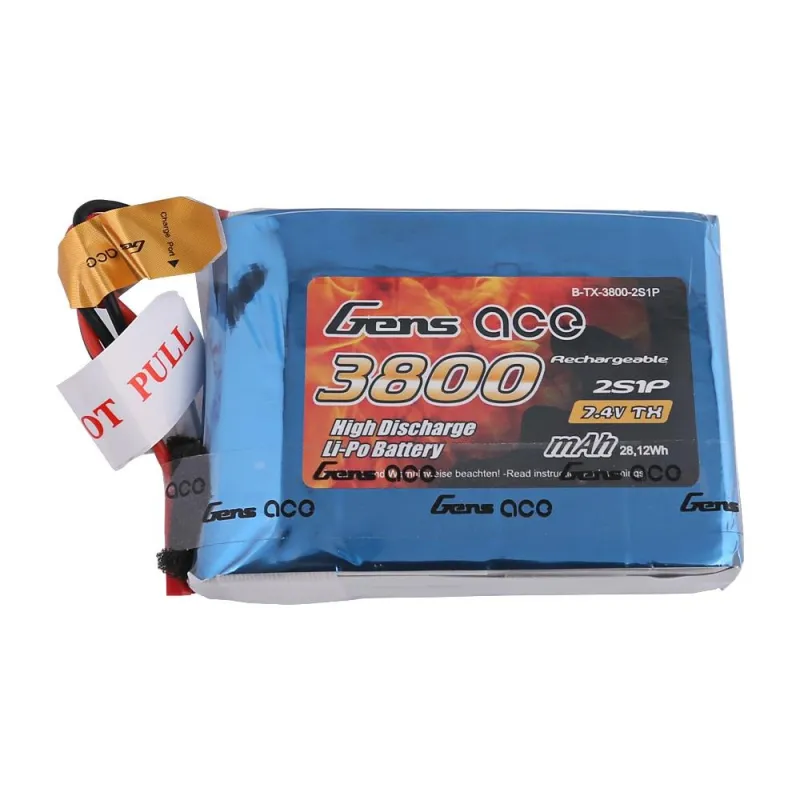 Li-Po 2S 7.4V 3800mAh Tx with BEC