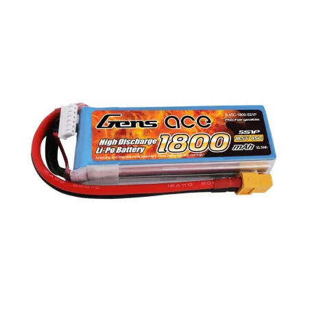 Li-Po 5S 18.5V 1800mAh 45C with XT60