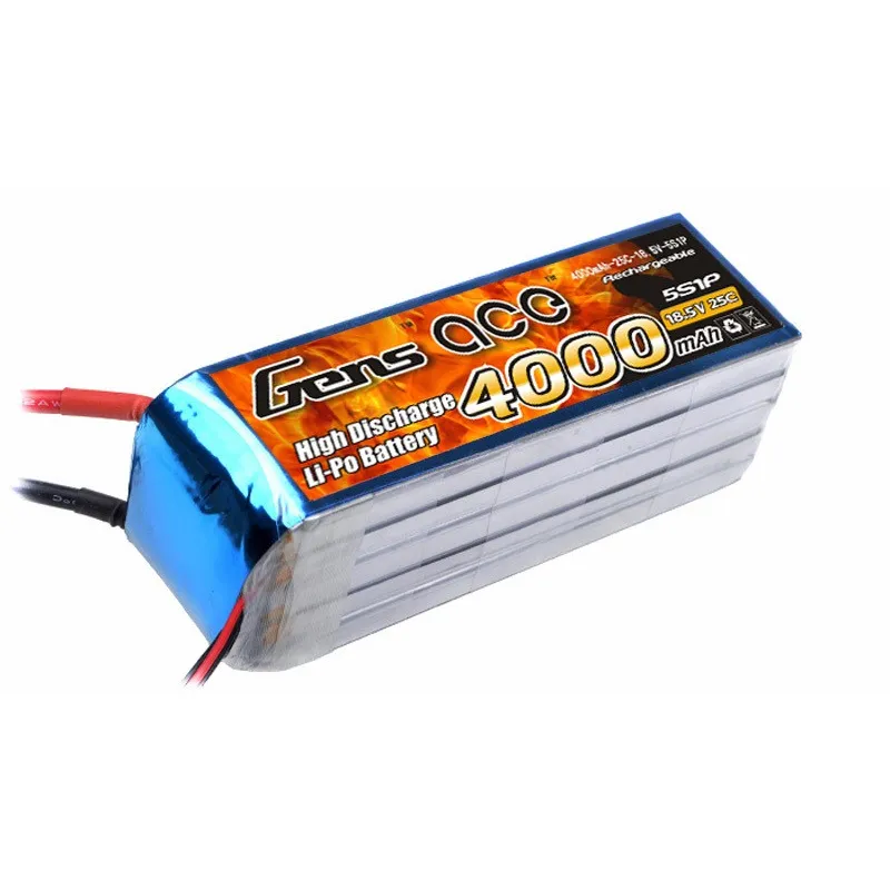 Li-Po 5S 18.5V 4000mAh 25C with EC5