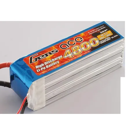 Li-Po 5S 18.5V 4800mAh 36C with no plug