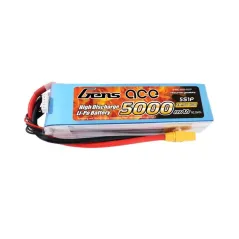 Li-Po 5S 18.5V 5000mAh 60C with XT90