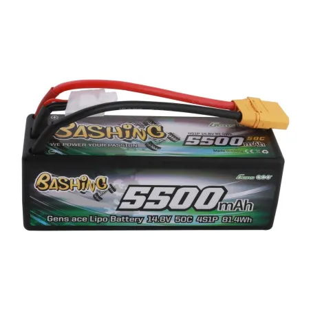 Li-Po Car Hard Case 4S 14.8V 5500mAh 50C with XT90