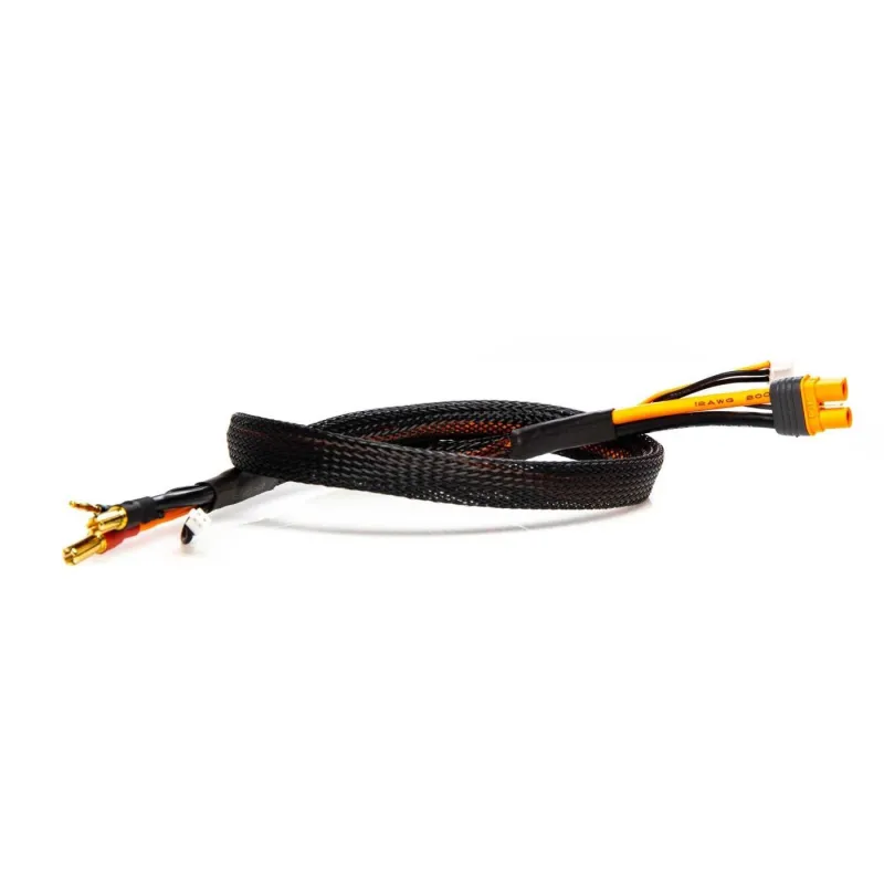 IC3 Batt: 5mm Tube Bullet Smart 2S Charge Cable 2'