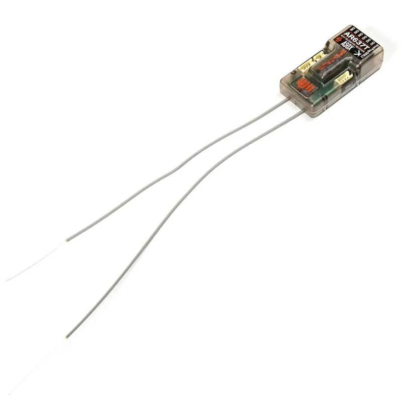 AR637T 6 Channel SAFE and AS3X Telemetry Receiver AR637T 6 Channel SAFE and AS3X Telemetry Receiver