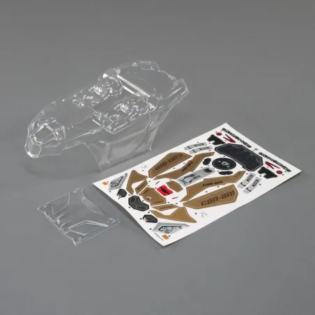 Yeti Jr. Can-Am Maverick Body (Clear)