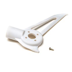 Vertical Tail Fin/Motor Mount (White): 150 S