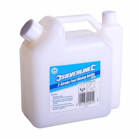 Silverline 633920 2-Stroke Fuel Mixing Bottle 1Ltr