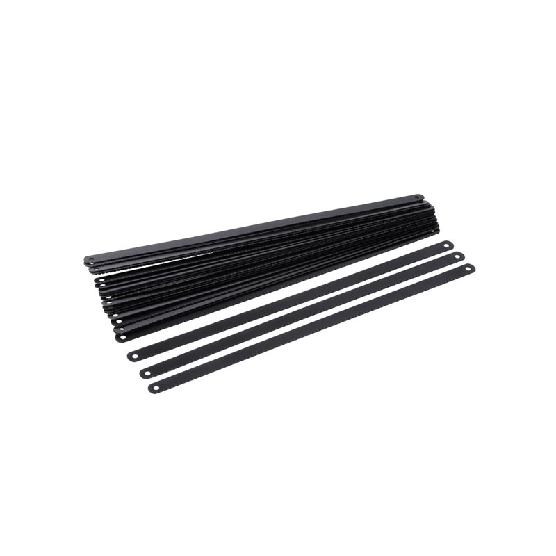 Silverline 456789 Carbon Steel Hacksaw Blade 24pk 300mm 24tpi