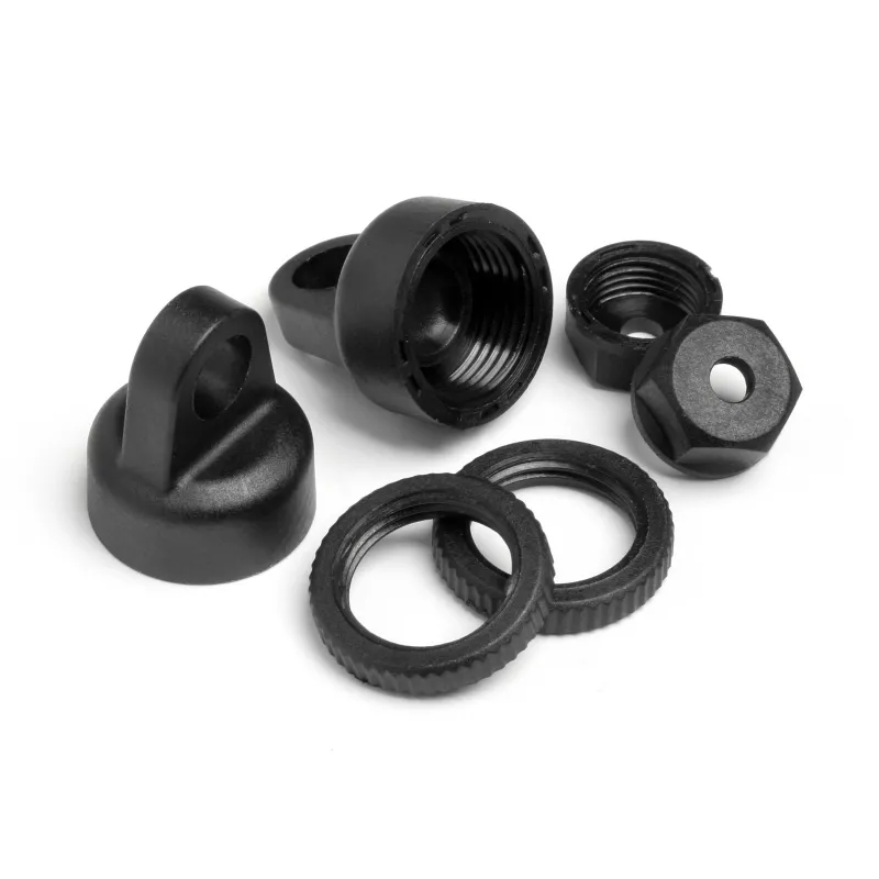 Hpi Racing SHOCK CAP AND PRELOAD COLLAR SET 100317