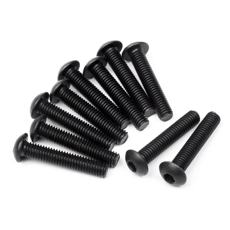 Hpi Racing BUTTON HEAD SCREW M3x16mm (HEX SOCKET/10pcs) 100560