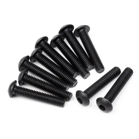 Hpi Racing BUTTON HEAD SCREW M3x16mm (HEX SOCKET/10pcs) 100560