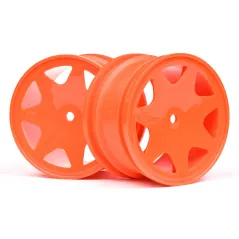 Hpi Racing ULTRA 7 WHEELS ORANGE 35MM (2PCS) 100623