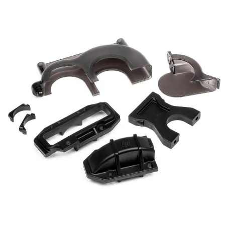 Hpi Racing CENTER BULKHEAD/SPUR GEAR COVER SET 100845