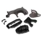 Hpi Racing CENTER BULKHEAD/SPUR GEAR COVER SET 100845