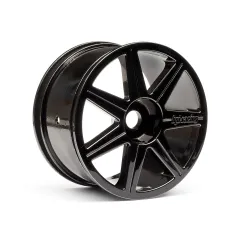 Hpi Racing 7 SPOKE BLACK CHROME TROPHY TRUGGY WHEEL 101156