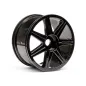 Hpi Racing 7 SPOKE BLACK CHROME TROPHY TRUGGY WHEEL 101156
