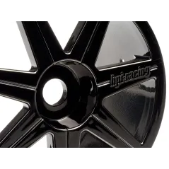 Hpi Racing 7 SPOKE BLACK CHROME TROPHY TRUGGY WHEEL 101156