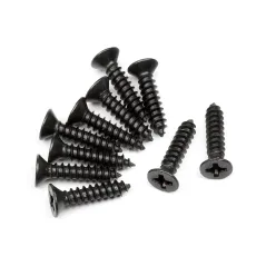 Hpi Racing TP. Flat Head Screw M3*14mm (10pcs) 101245