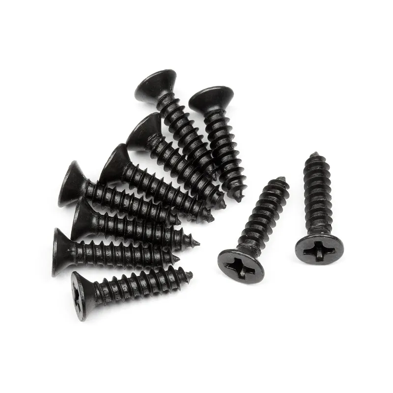 Hpi Racing TP. Flat Head Screw M3*14mm (10pcs) 101245