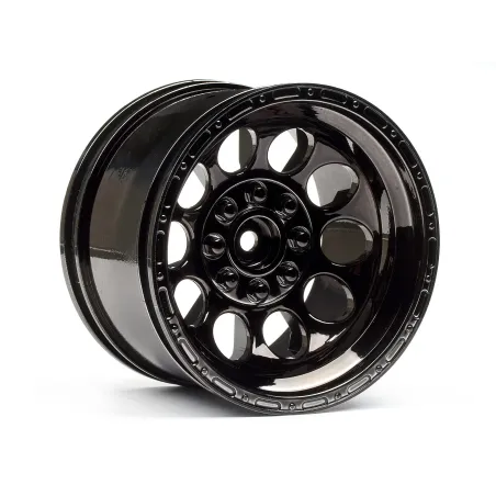 Hpi Racing Bullet ST Wheels Black Chrome (Pr) 101252
