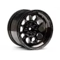 Hpi Racing Bullet ST Wheels Black Chrome (Pr) 101252