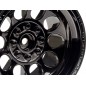 Hpi Racing  Bullet ST Wheels Black Chrome (Pr) 101252