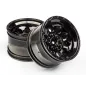 Hpi Racing Bullet ST Wheels Black Chrome (Pr) 101252