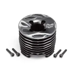 Hpi Racing ALUMINIUM HEATSINK HEAD GUNMETAL (F3.5 PRO) 101589