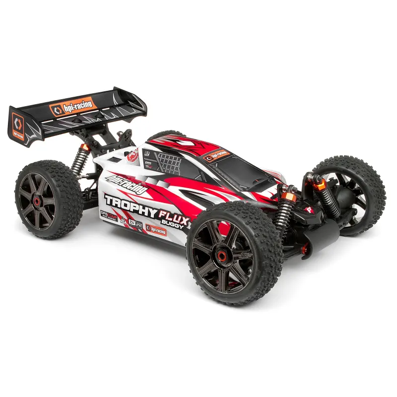 Hpi Racing CLEAR TROPHY BUGGY FLUX BODYSHELL W/WINDOW MASKS AND DECALS 101716