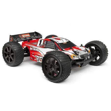 Hpi Racing Clear Trophy Truggy Flux Bodyshell w/Window Masks and Decals 101717